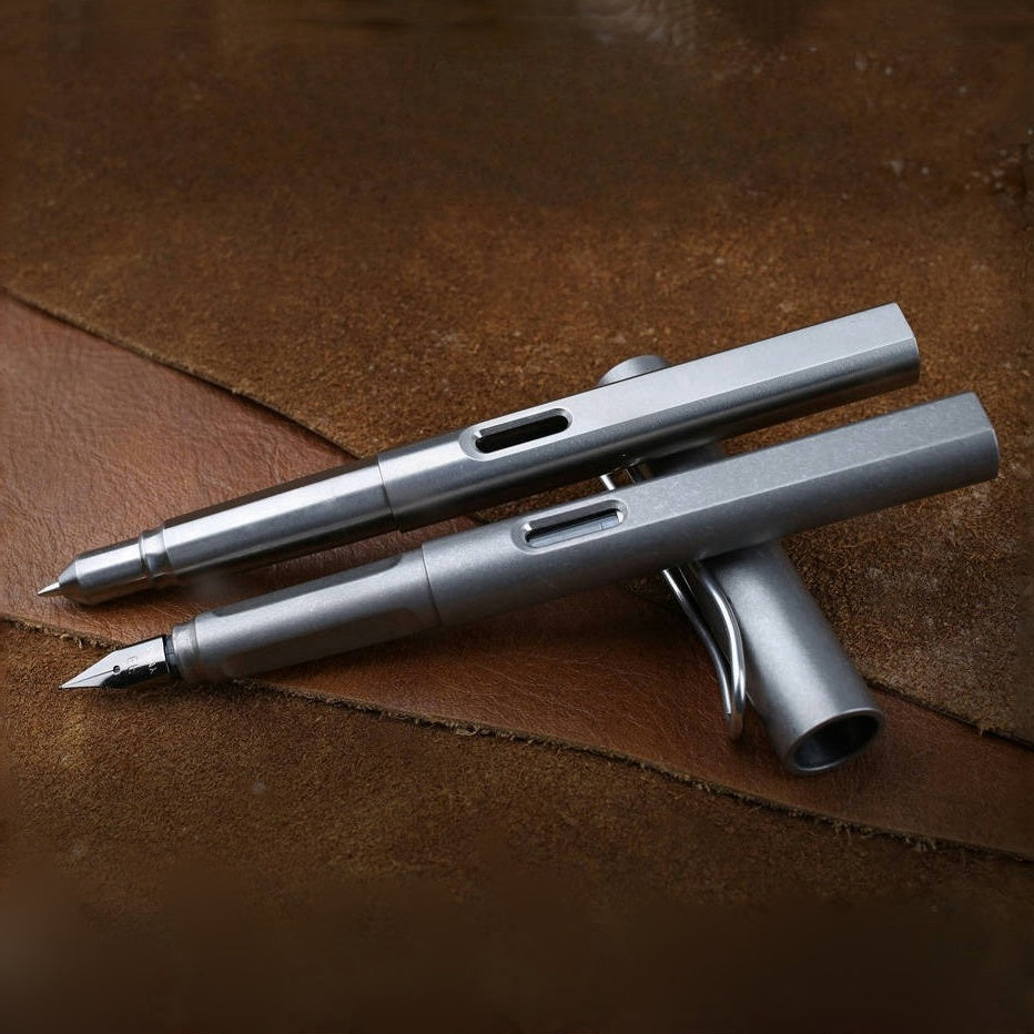 2-in-1 Titanium Pen Set for LAMY Safari