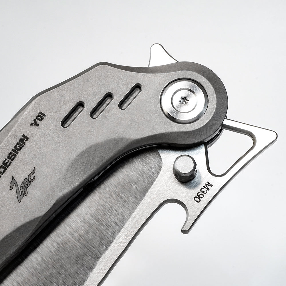 KUUK Titanium/ Aluminum Folding Kitchen Knife