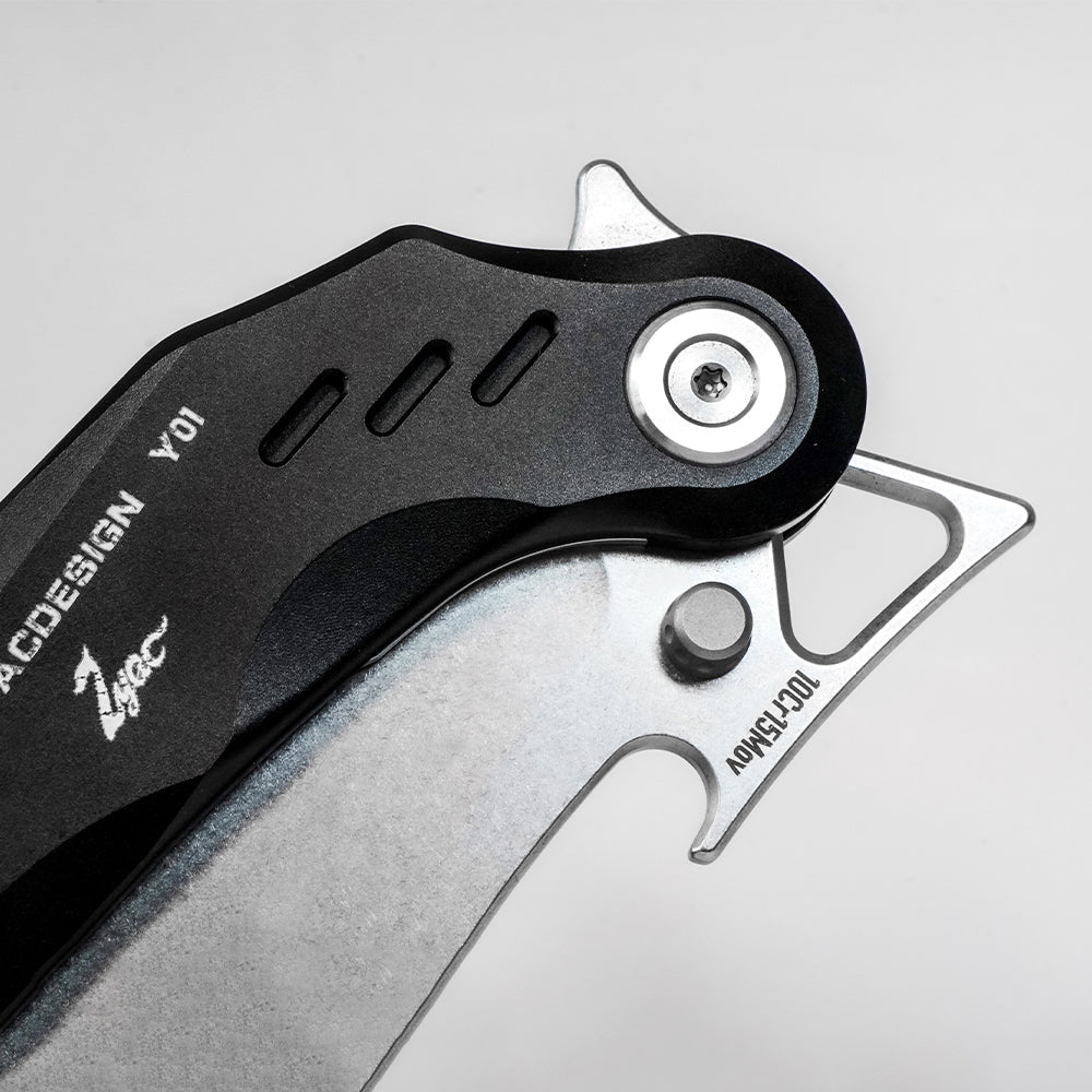KUUK Titanium/ Aluminum Folding Kitchen Knife
