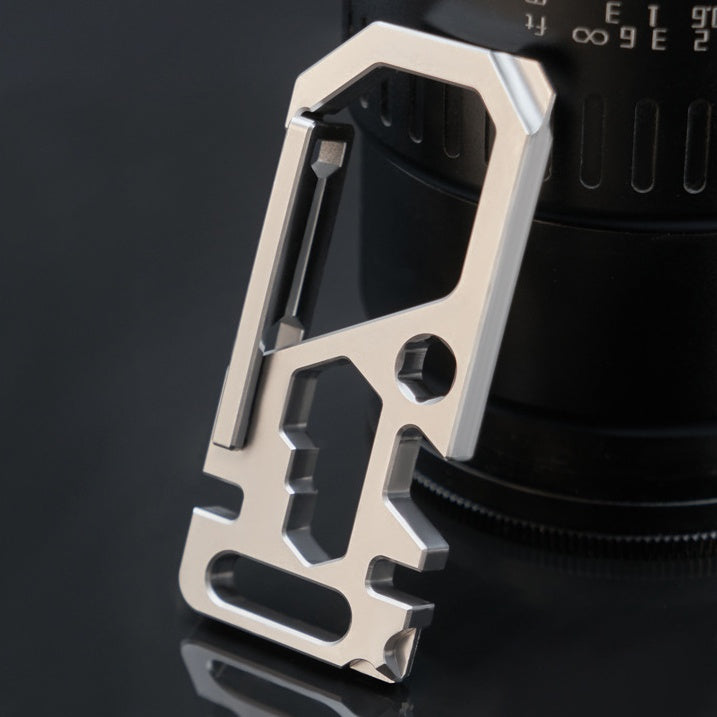 Versatile Keychain Versatile Titanium Keychain Buckle Carabiner – Logical Carry