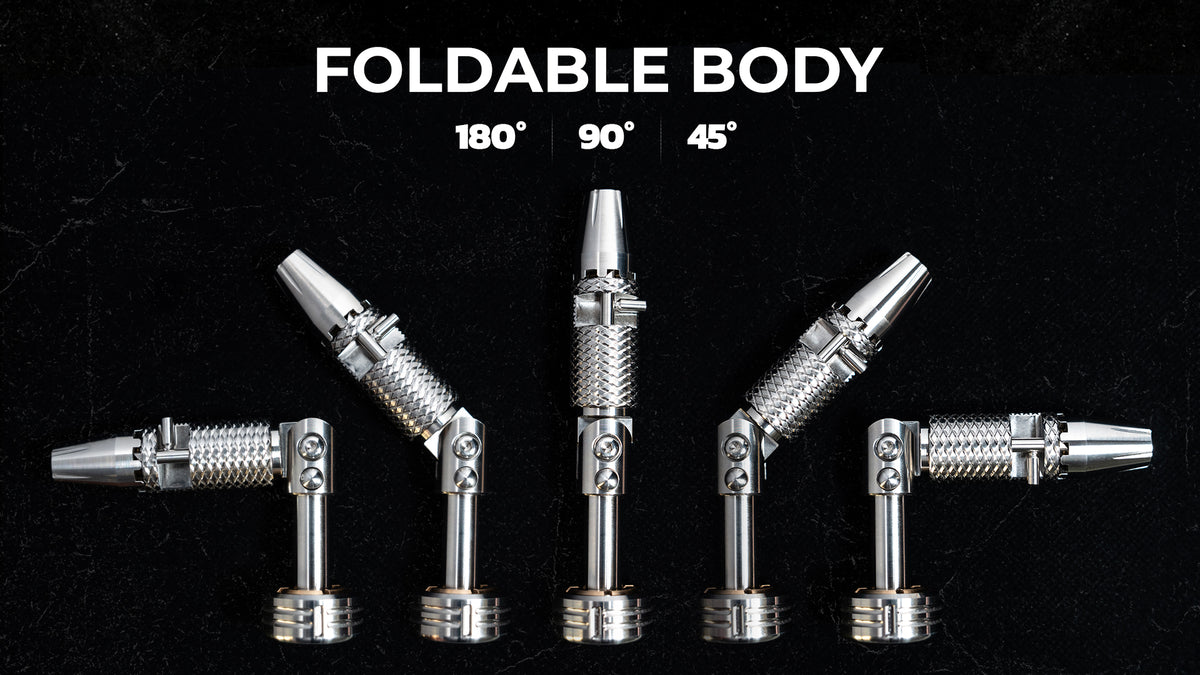 MAGICDRIVE Precision-Machined Titanium Ratchet Screwdriver – Logical Carry