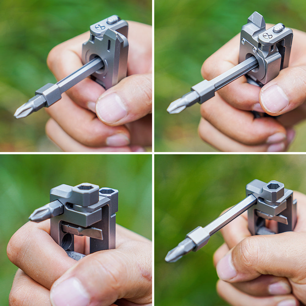 Rocaris SQ2 Schraubendreher-Bits Set – 10 Stück, 1/4 Zoll, Magnetisch, 15,2 Cm Lang, Für Akkuschrauber & Bohrmaschinen