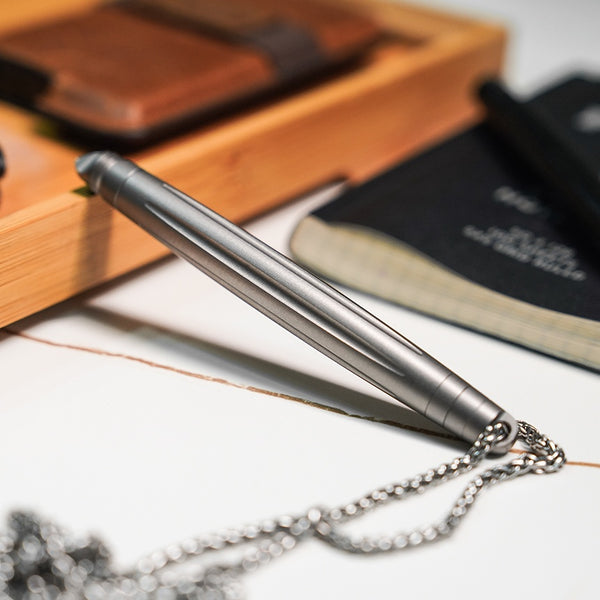 Slicepen the Foldable Titanium Pen of Utmost Reliability