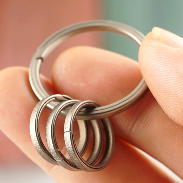 TC4 Alloy Titanium Key Ring